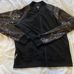 Bench Black Jacket with Artistic Sleeves lightweight silky soft